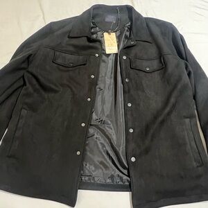 Nomad Black Men's Shirt Jacket